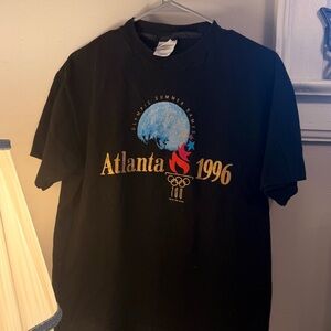 Atlanta 1996 Olympic Black T-Shirt